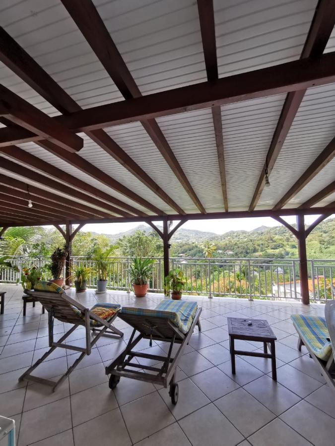 Haut De Villa Chez Ghighi Rivière-Pilote エクステリア 写真